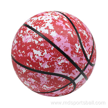 Custom rubber basket ball size 7